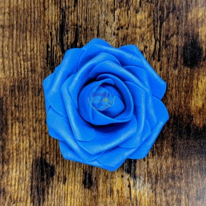 Rose Hair Clip, Flower hair clip, Wedding, Rockabilly, Costume, Summer/Spring flower, Medium hair clip