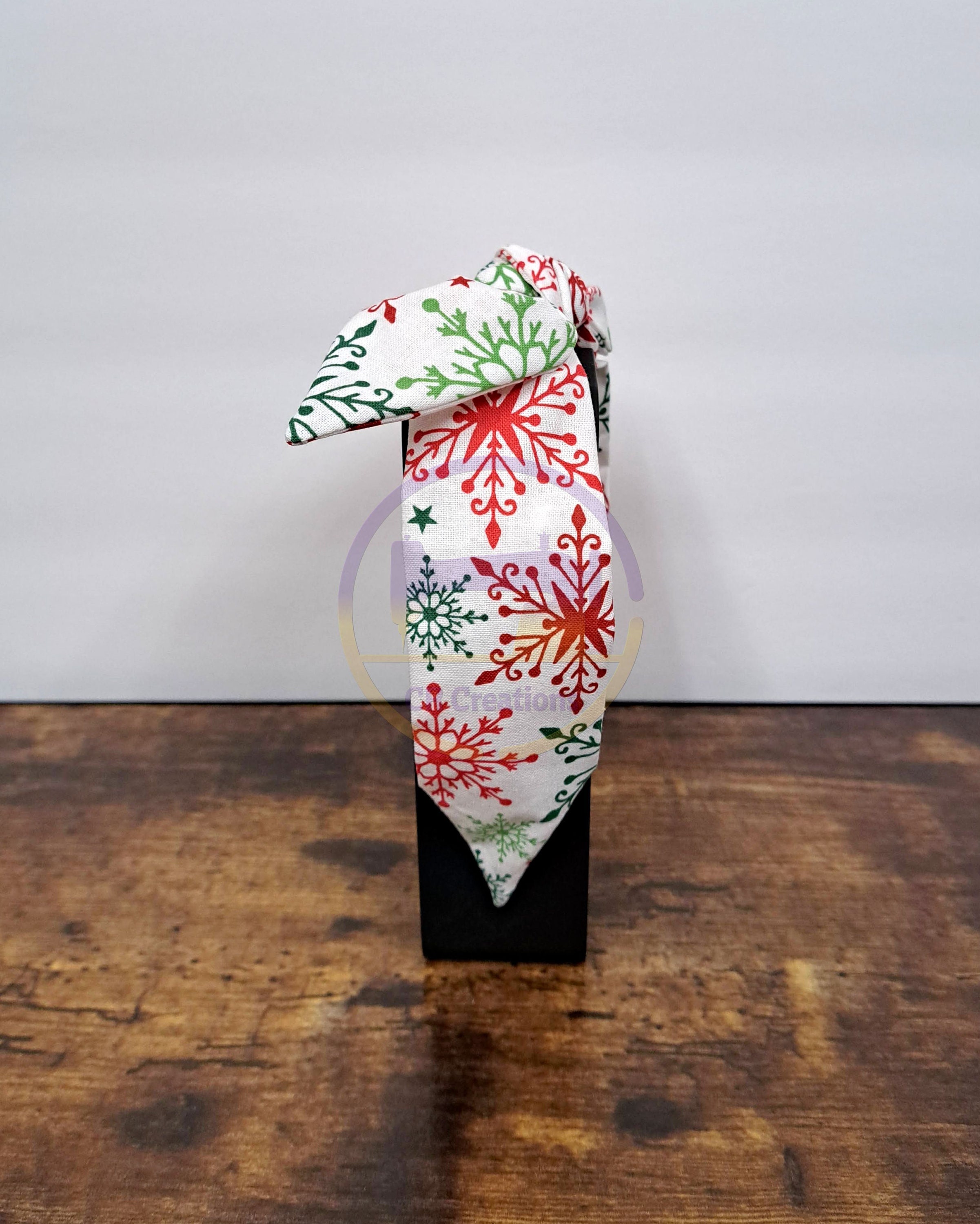 Bogner Red Headband with White Snowflake Design Snowflake Headband - Etsy main image 3