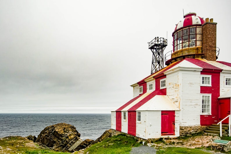 Cape Bonavista Lighthouse Bonavista Newfoundland Etsy