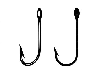 Download Fish Hook Svg Etsy