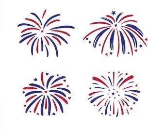 Disney Fireworks Svg Etsy