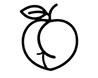 Download Peach Svg Etsy