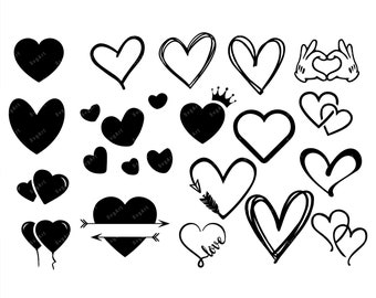 Download Hearts Svg Etsy