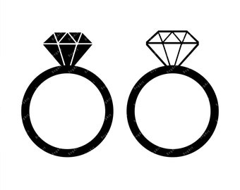 Download Engagement Ring Svg Etsy