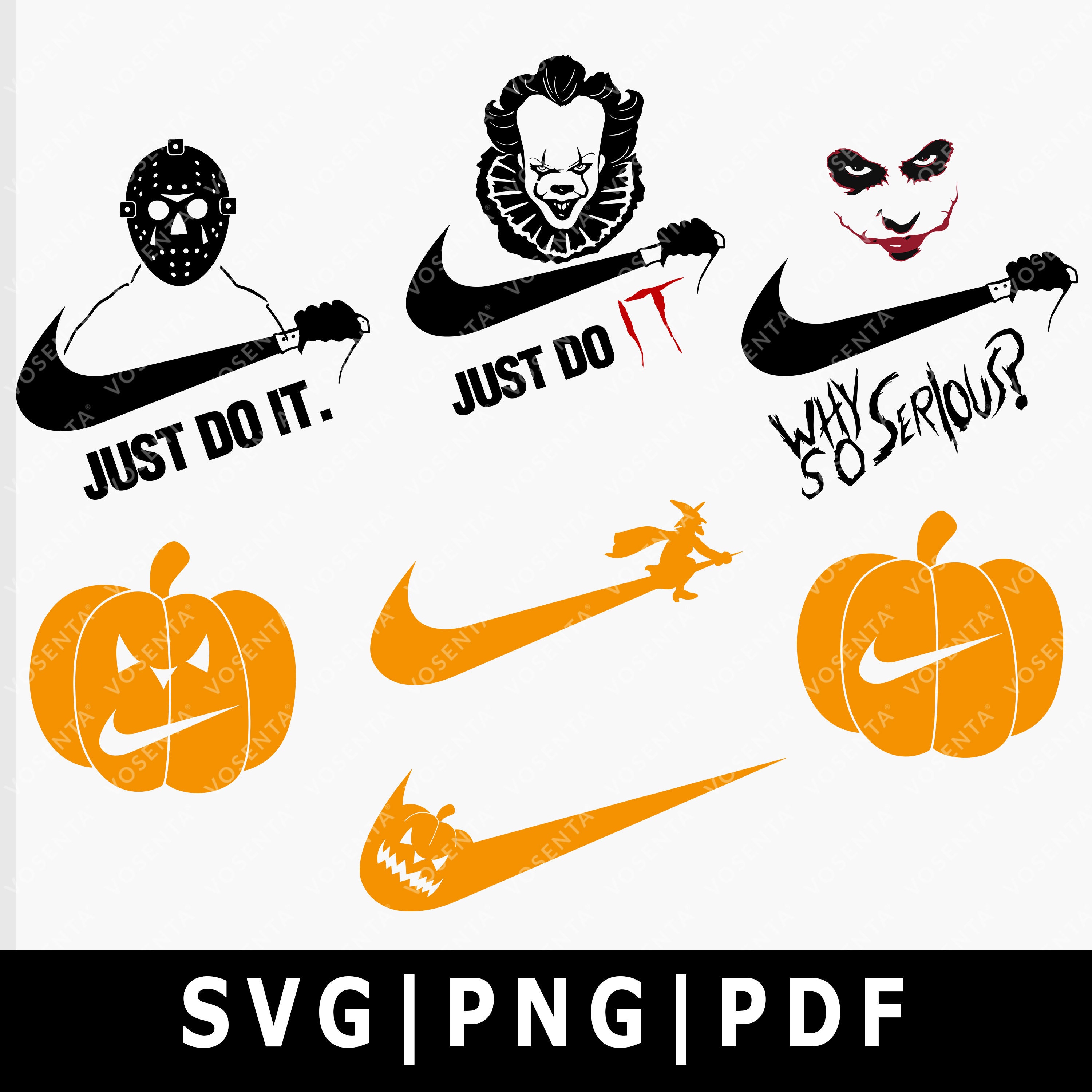 Halloween Svg Bundle PNG PDF Cricut Silhouette Cricut | Etsy