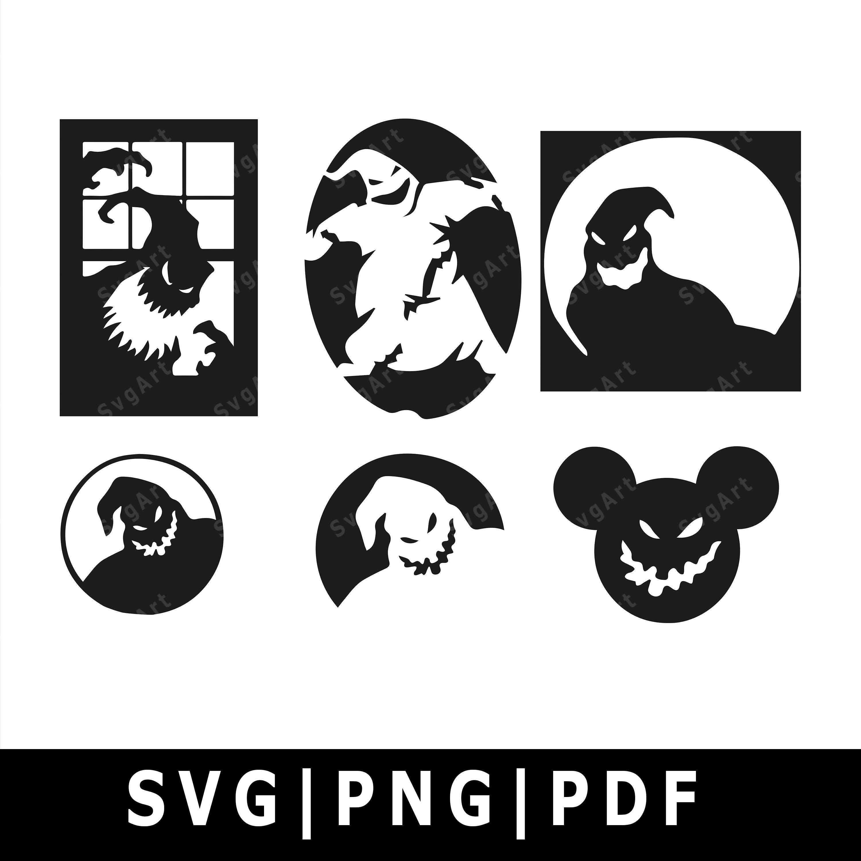 Oogie Boogie Silhouette SVG