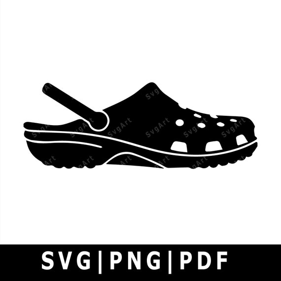 Crocs SVG PNG PDF Cricut Silhouette Cricut svg | Etsy