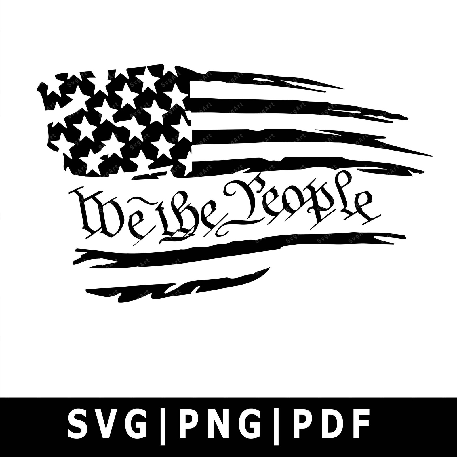 We the People SVG PNG PDF Cricut Silhouette Cricut svg | Etsy