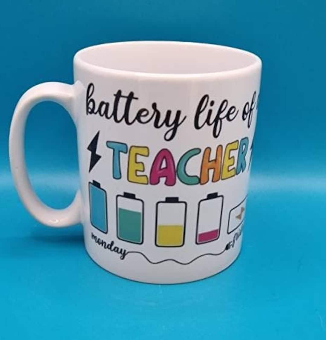 Battery Life of a Boy Mom, Mom Ceramic Mug 11oz