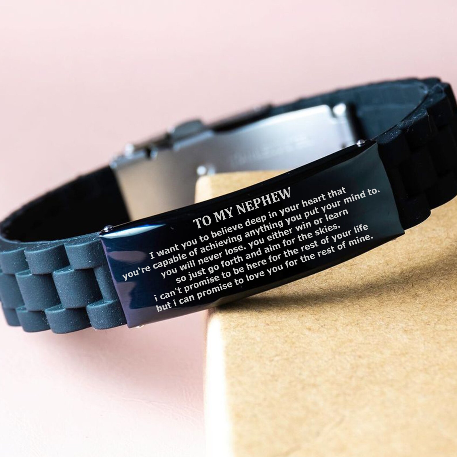 To my nephew i want you to believe deep in your heart nephew  etsy To my nephew i want you to believe deep in your heart nephew  etsy