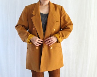 Blazer Oversized Yellow L