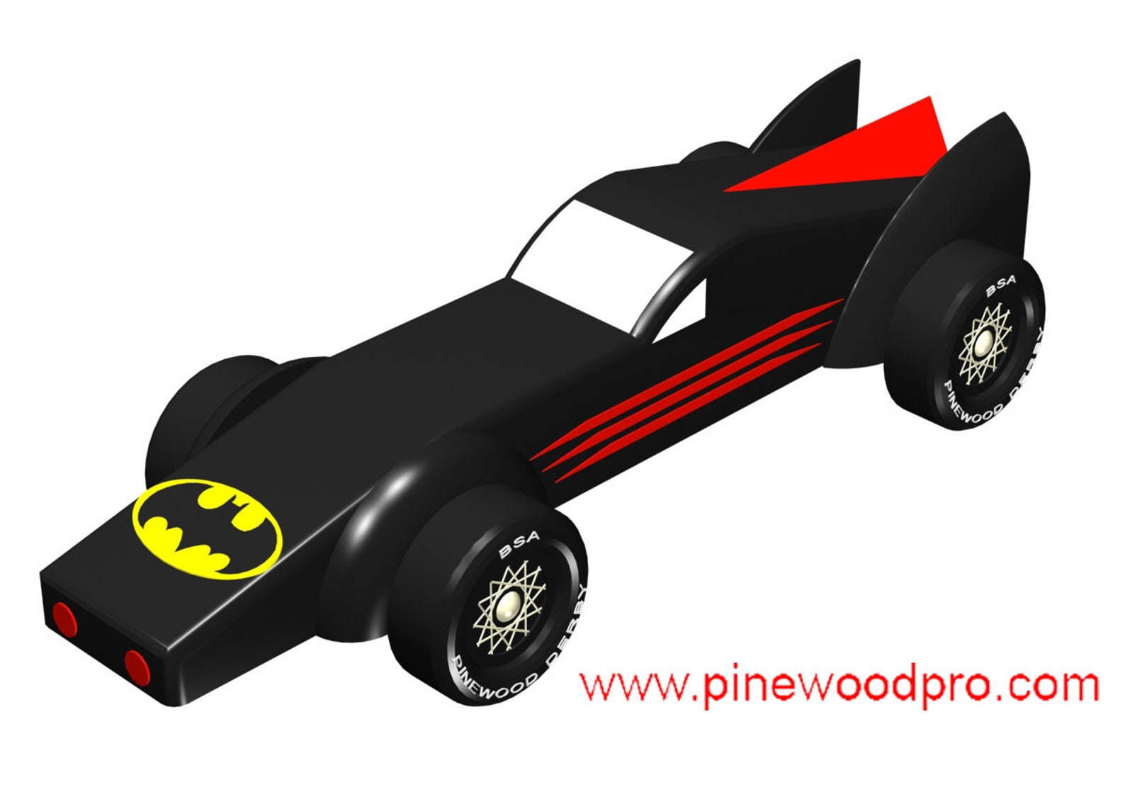 Batmobile Pinewood Derby Car Template Batmobile Pinewood Derby Car Template