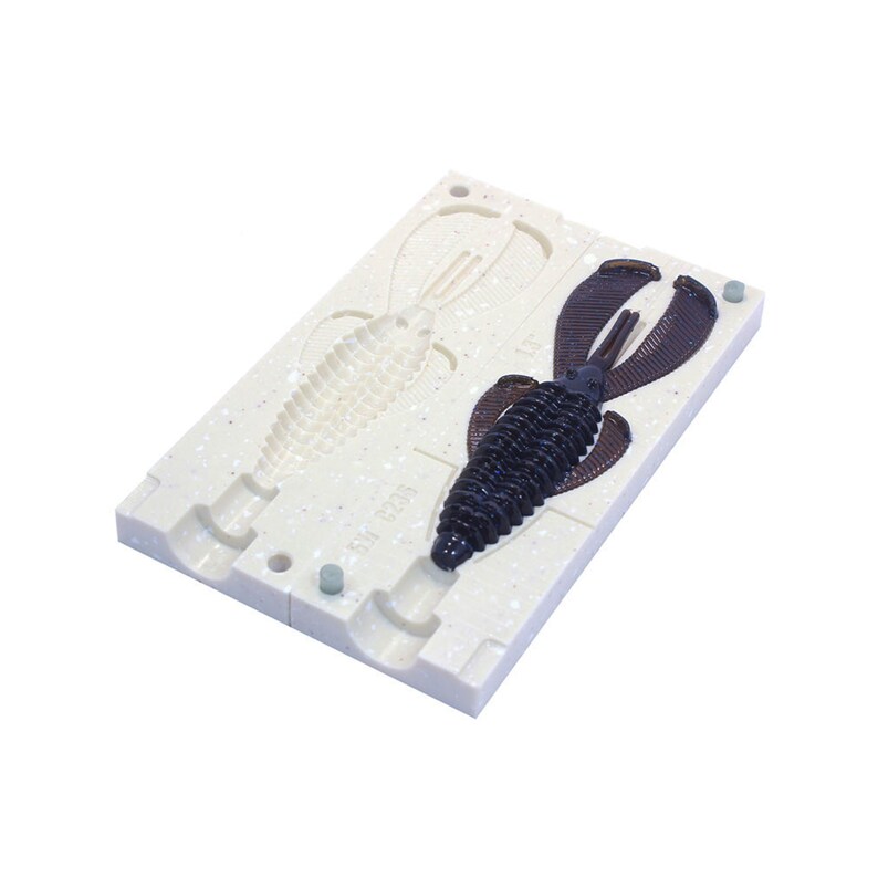 Fishing soft bait mold RageBug 43 inch model C236 Etsy