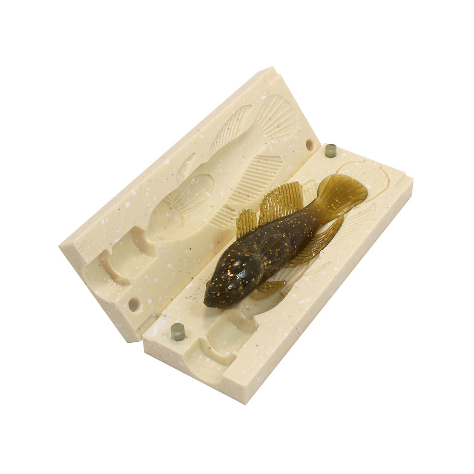 Fishing soft bait mold Goby 35 inch model W334 Etsy