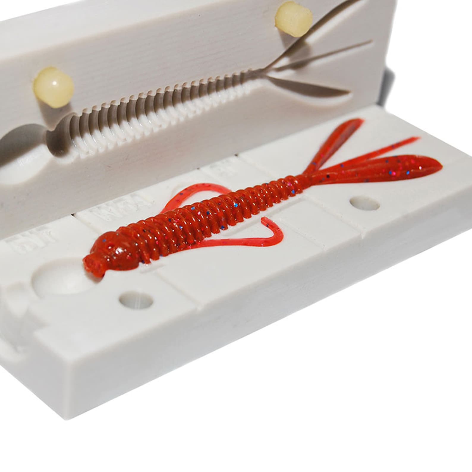 Fishing soft bait mold HogImpact 2 inch model W386 Etsy