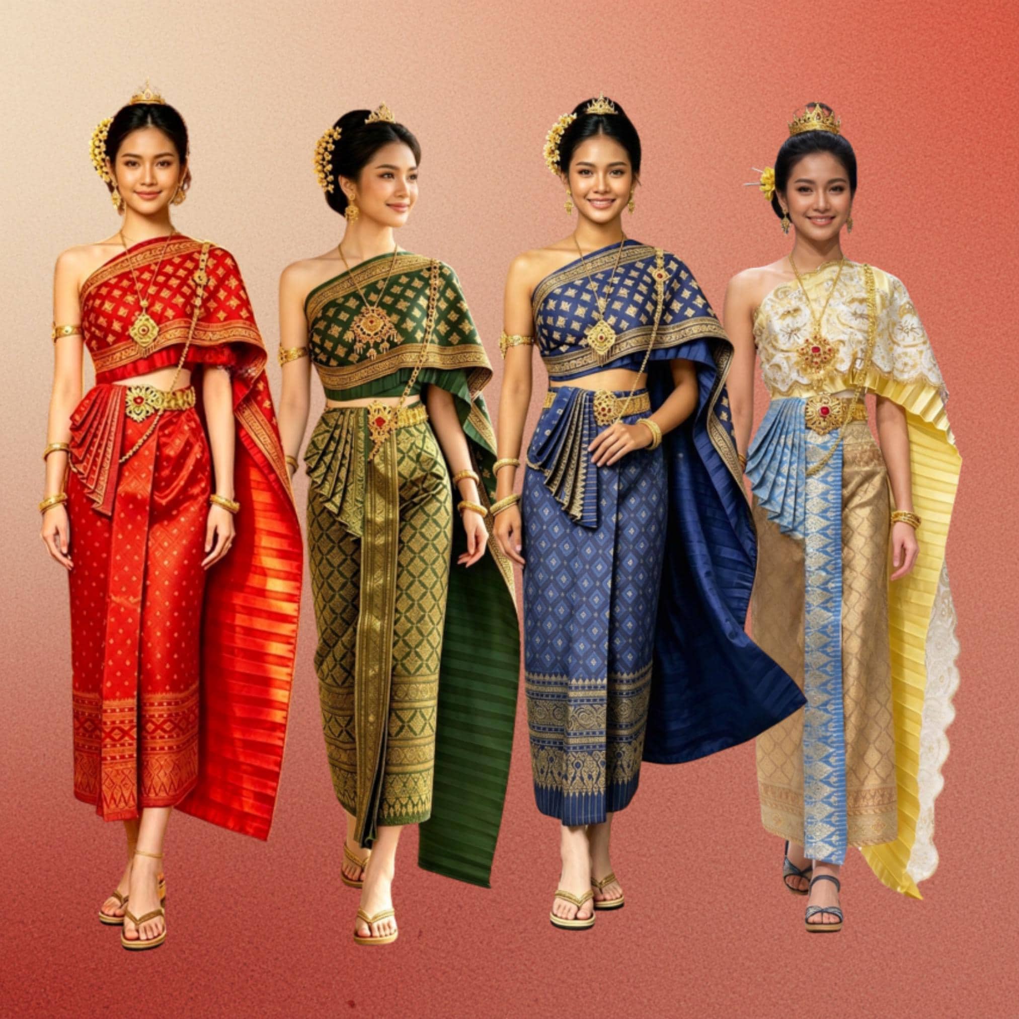Thai traditional clothing - Etsy 日本