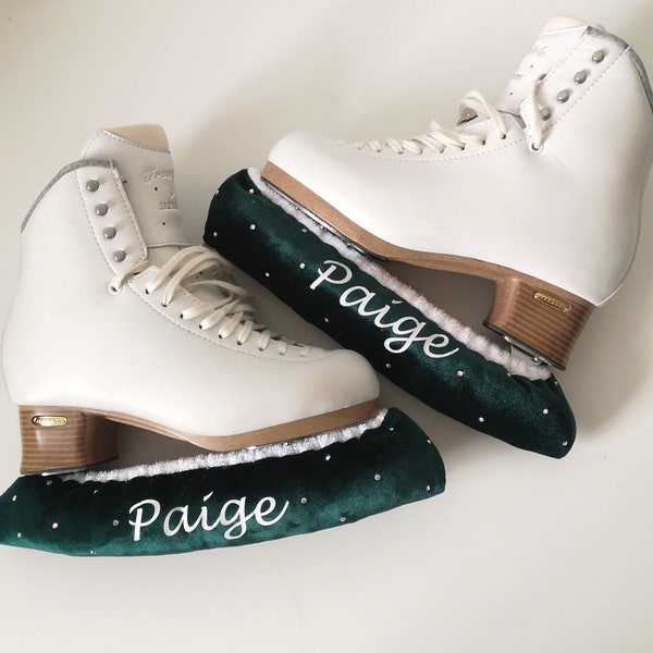 Custom Ice Skate Soakers, Figure Skate Soakers, Personalised Ice Skate Soakers, Blade Soakers