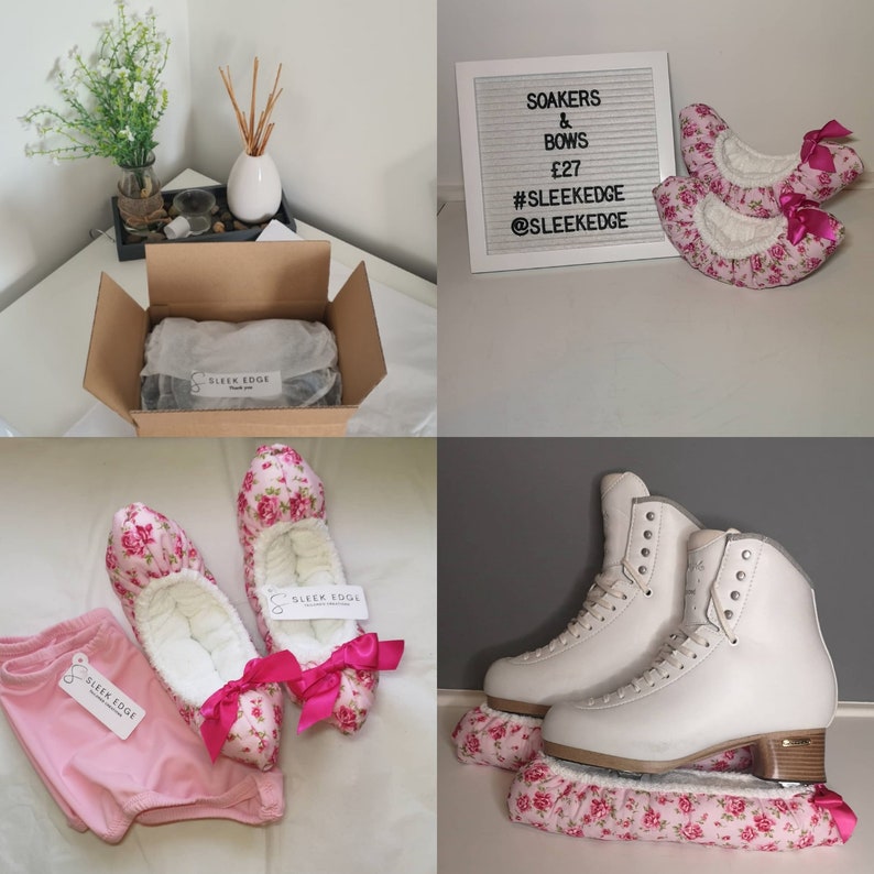 Custom Ice Skate Soakers Figure Skate Soakers Ice Skate Etsy