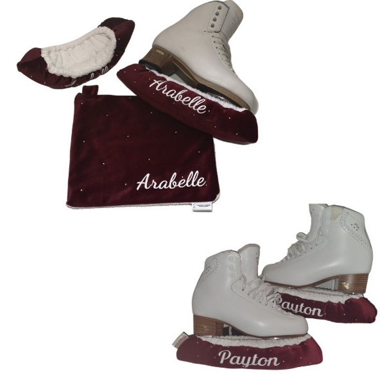 Custom Ice Skate Soakers Figure Skate Soakers Personalised Etsy