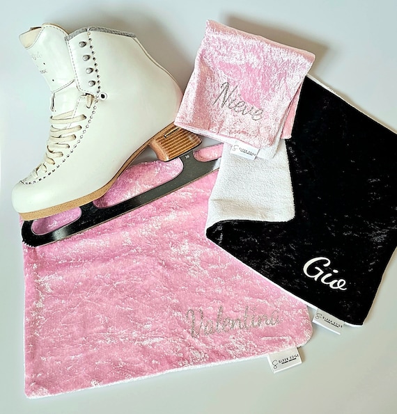 Protectores Para Cuchillas De Patines De Hielo - Fundas Con Toalla Incluida Para Hockey, Artístico Y Patinaje