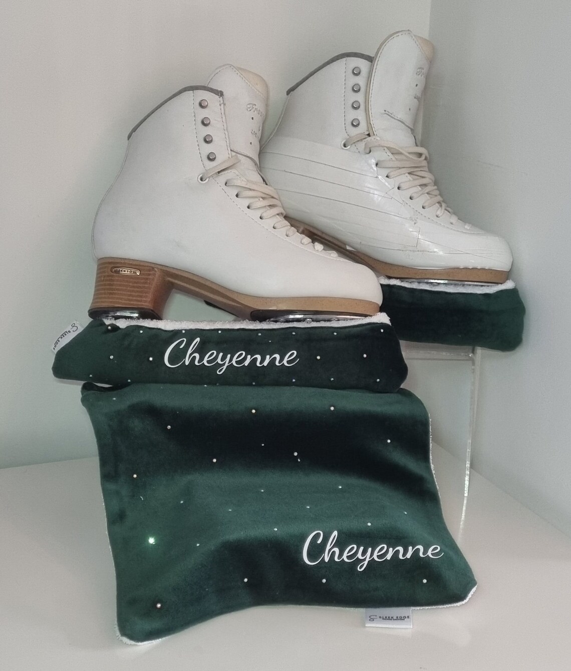 Custom Ice Skate Soakers & Towel Set Figure Skate Soakers Etsy
