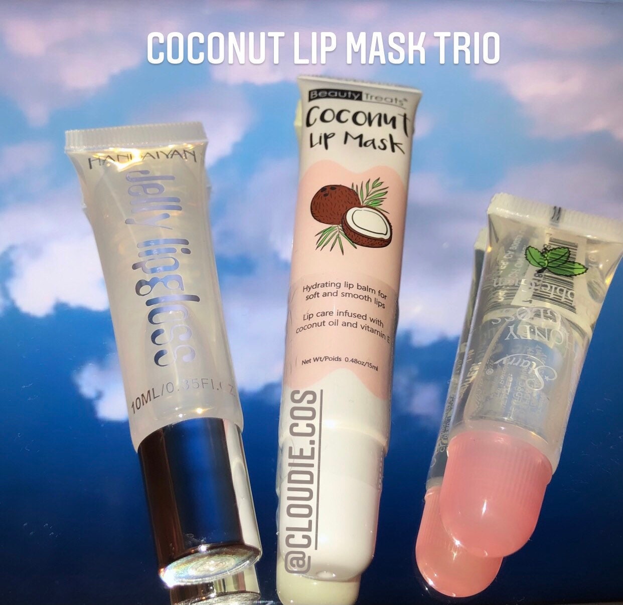 Lipgloss lip Gloss Bundles With Scrunchies pack of 3 or 4 Etsy UK