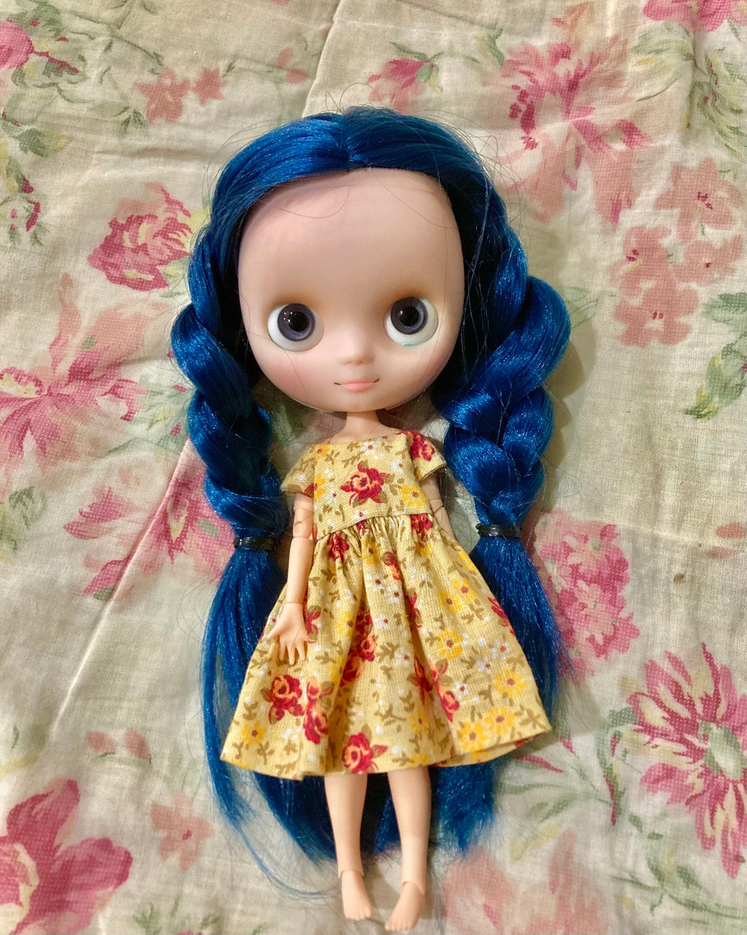 Sewing Pattern_cap Sleeve Dress for BJD 1/10 and Middie Blythe Etsy