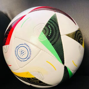 Euro Cup 2024 Soccer Ball, Hand Stitched Germany Final Match Ball Official Size 5, Gift for Soccer Fans & Lovers