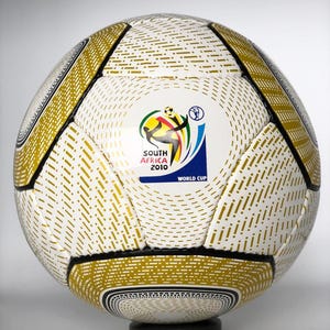 Handmade 2010 World Cup Soccer Ball Size 5, Premium South Africa Soccer Match Ball, Hand Made Football Gift for Soccer Fans, Collectibles