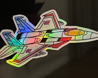 Starscream Holographic sticker