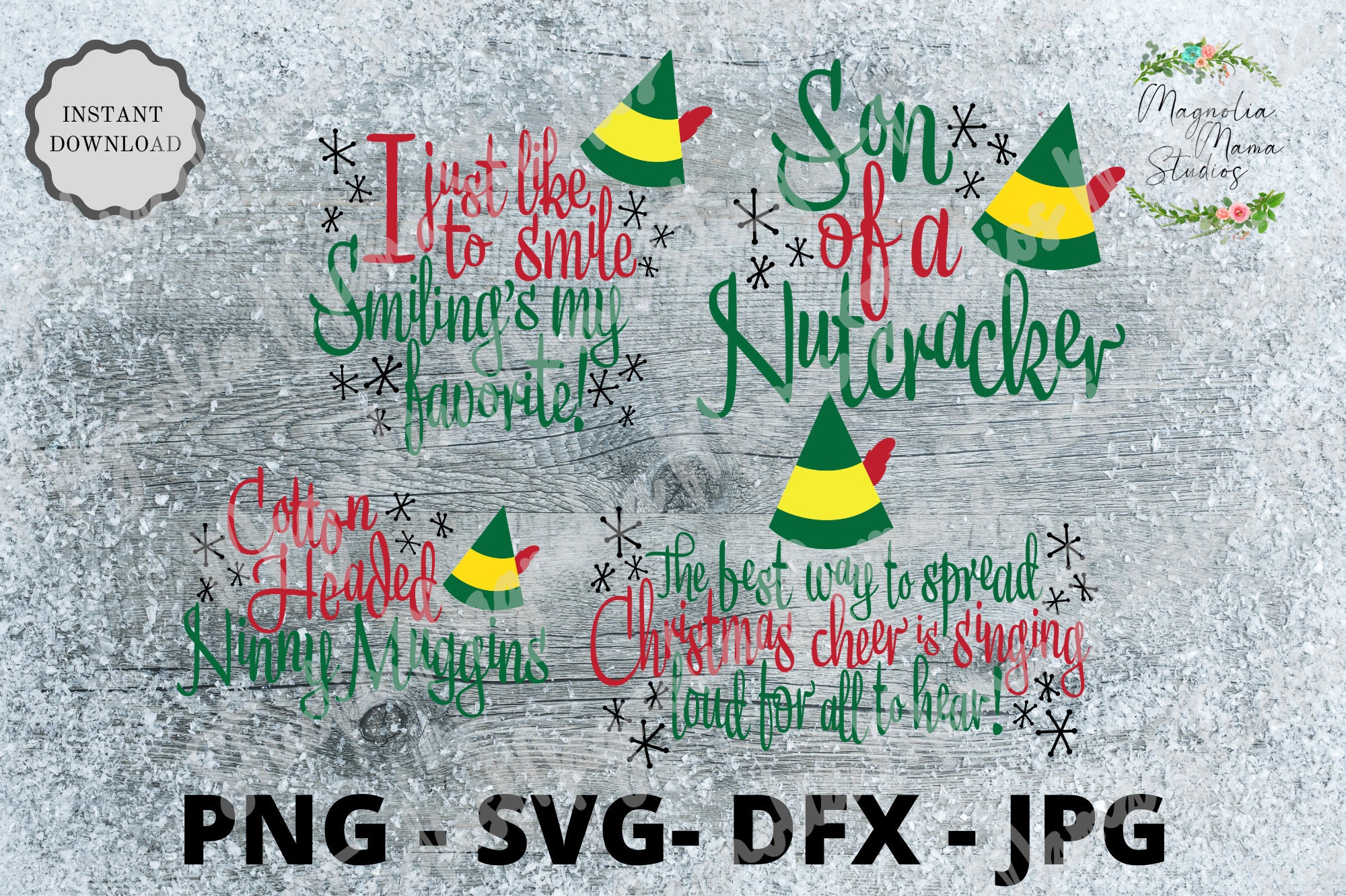 Download Elf Movie quote SVG bundle buddy the elf Christmas SVG | Etsy