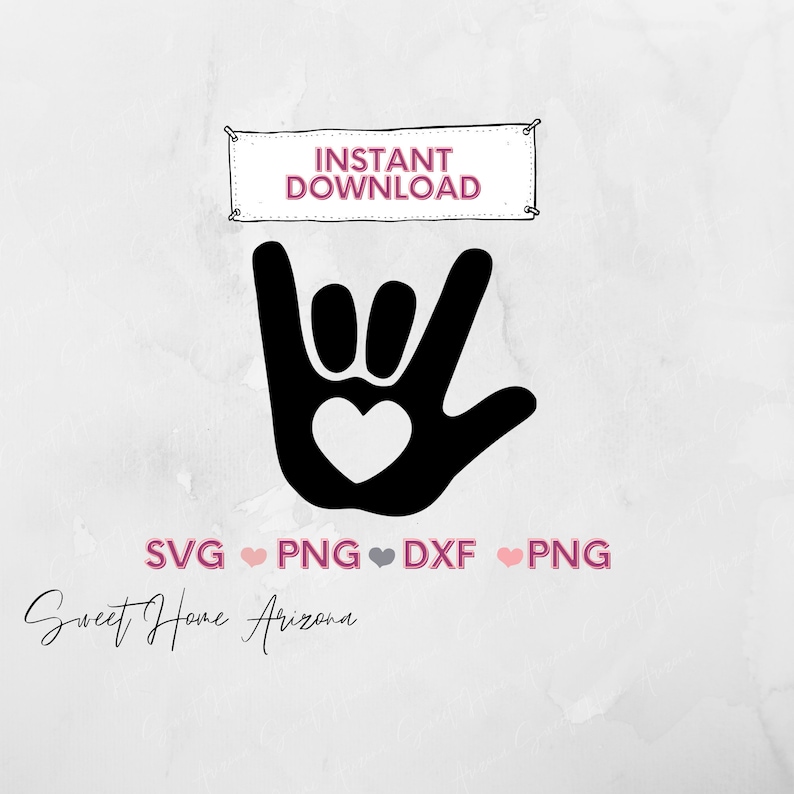 Free Free Love Asl Svg 192 SVG PNG EPS DXF File
