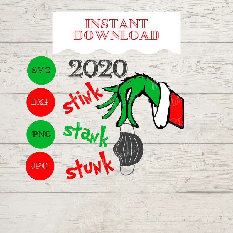Download Grinch 2020 Christmas SVG Grinch Mask SVG | Etsy