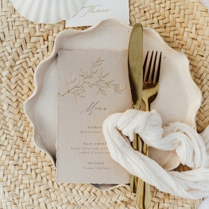 wedding menu