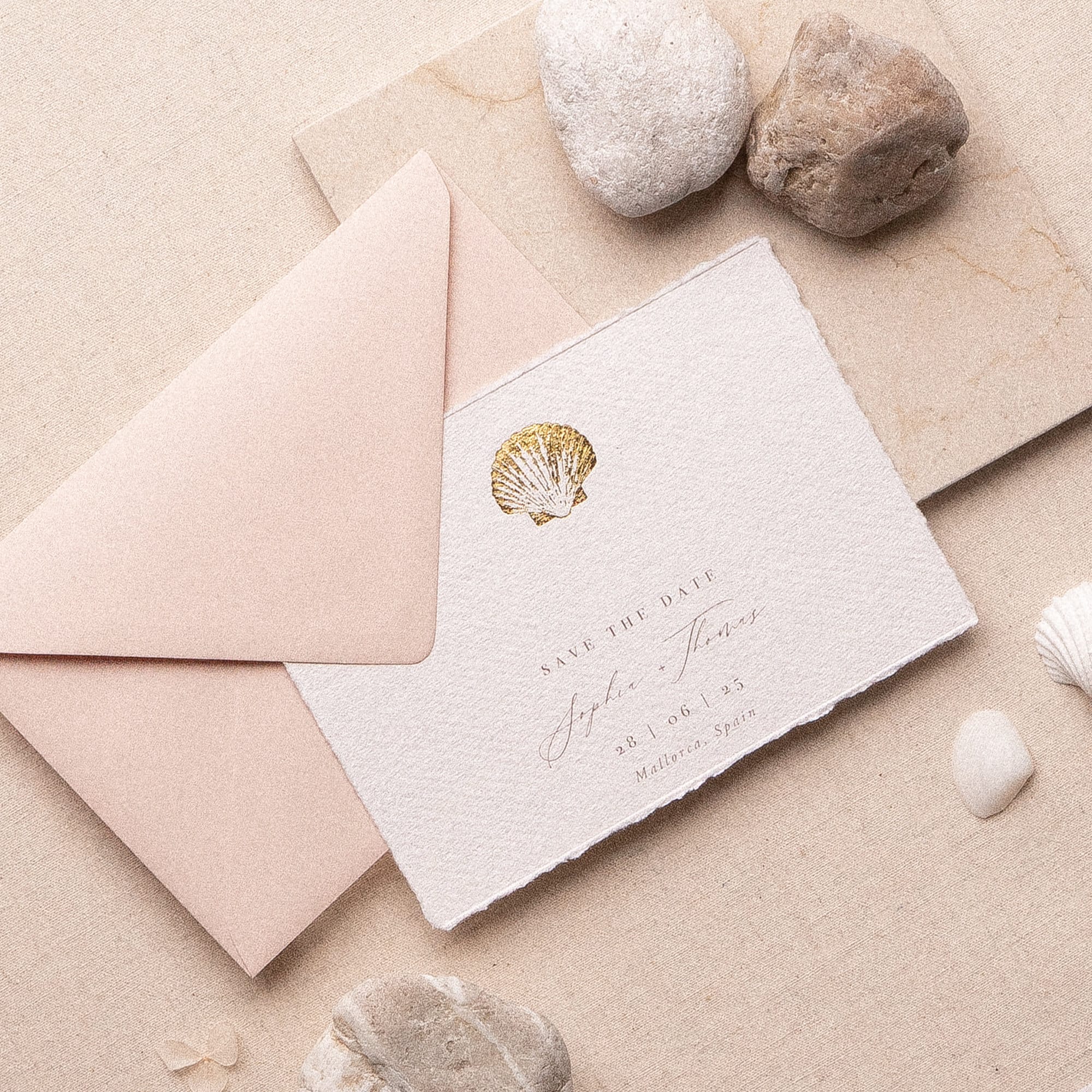 Tarjetas de reserva de fecha de concha / Tarjetas de reserva de fecha para bodas / Tarjetas de reserva de fecha para playas / Tarjetas de reserva de fecha tropicales / Tarjetas de reserva de fecha para bodas de destino
