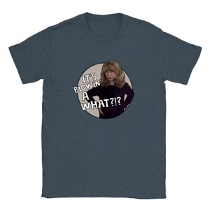 Gail Platt Blowing Coronation St Classic Unisex Crewneck T-shirt