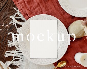 Card Mockups Styled For Special Occasions By Cottonshadow On Etsy