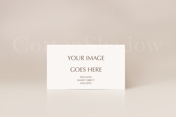 editable digital instant download template 3.5 x 2 card BH2 Boho ...