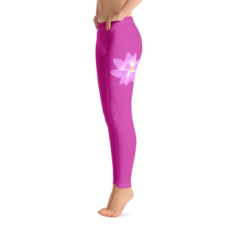 Awesome! Pink Lotus Leggings