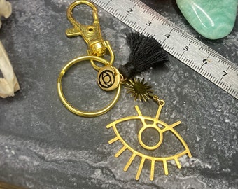 Cult Eye Bag Clip Keyring