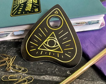 Planchette Ouija Vinyl Sticker