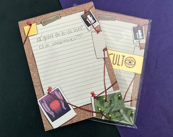 Mothman A6 Notizblock mit 50 Blatt