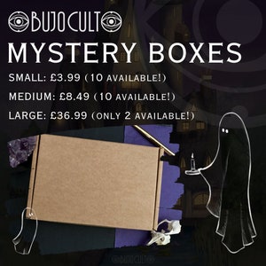 MYSTERY BOXES (briefpapier, stickers, kunstafdrukken, bladwijzers en washi!)