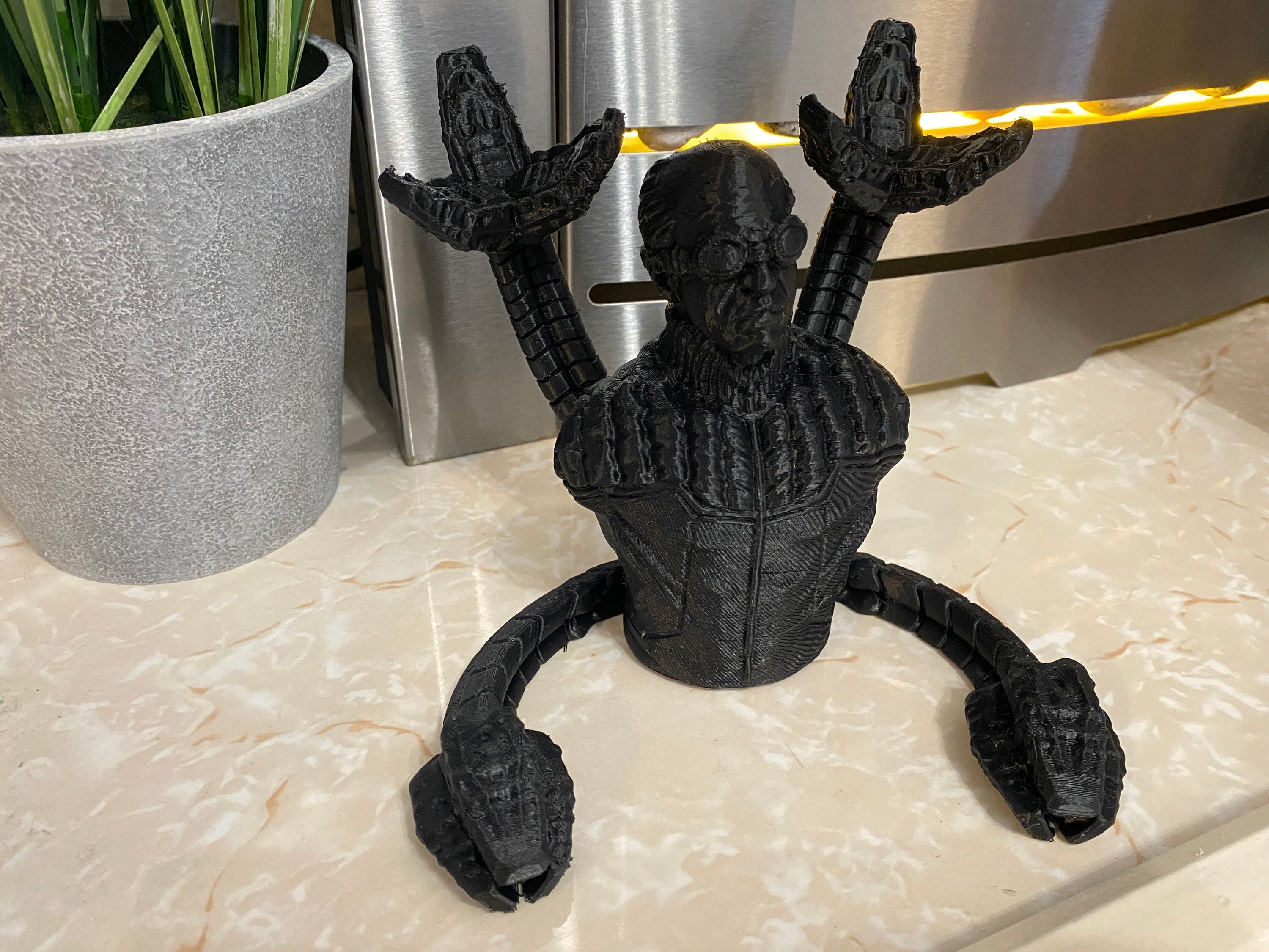 Dr. Octopus From Spiderman 3D Printed Bust 3deliteprints - Etsy Finland