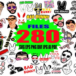 Free Free Bad Bunny Svg Layered 664 SVG PNG EPS DXF File