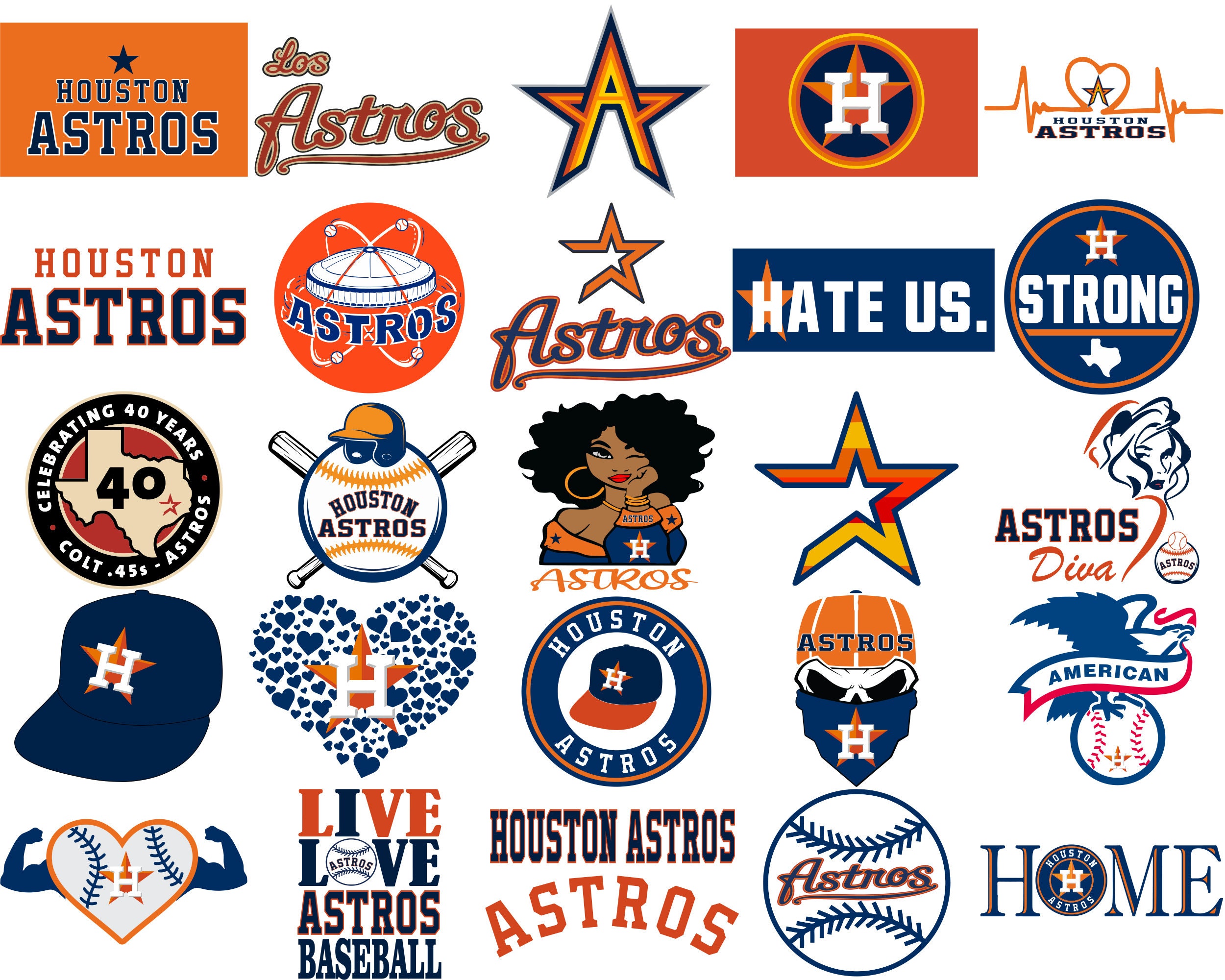 Houston Astros New Logo SVG