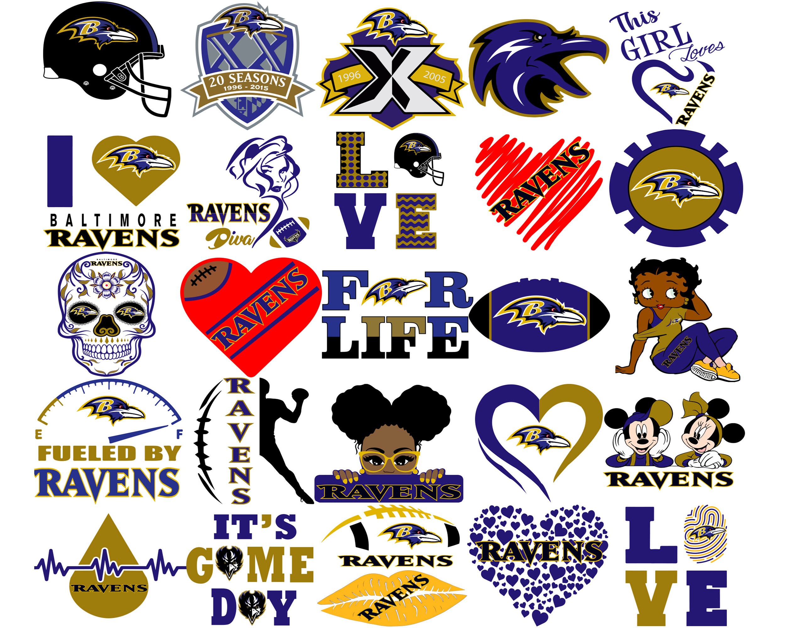 Baltimore Ravens SVG file Ravens SVG Bundle File Nfl Team ...