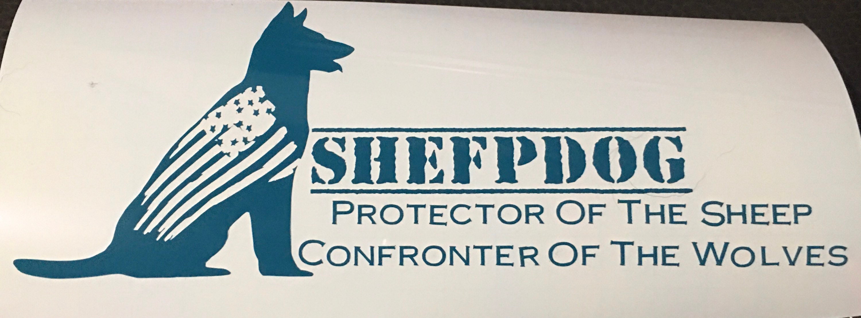 Sheepdog Vinyl Sticker Decal Military/law Enforcement Etsy