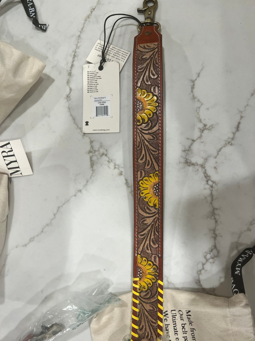 Myra Bag Leather Purse Straps 5 Styles Etsy