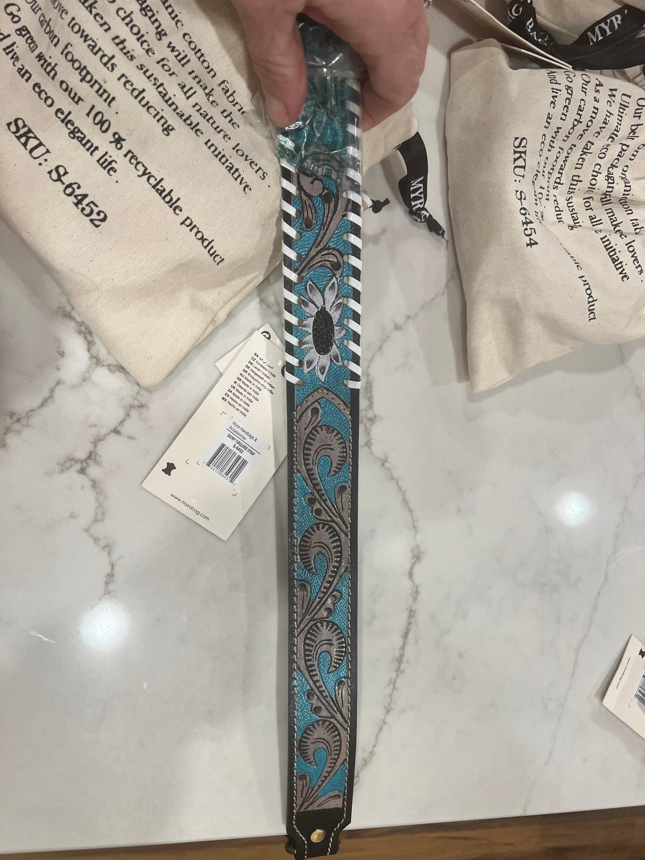 Myra Bag Leather Purse Straps 5 Styles Etsy